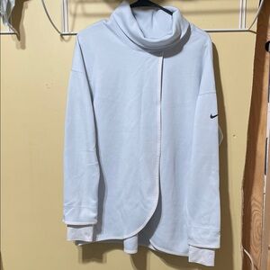 Nike Soft light blue Cowl Neck Top